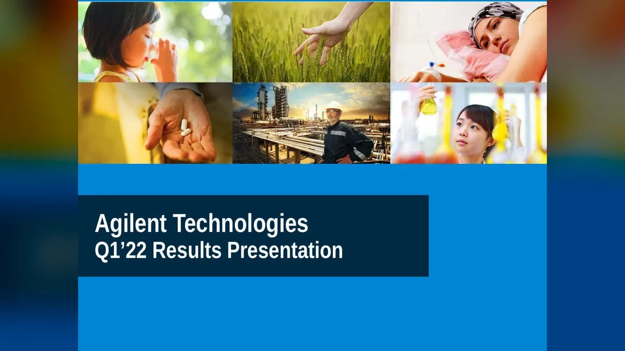 Agilent Technologies (NYSE:A) Q1 2022 Earnings Call