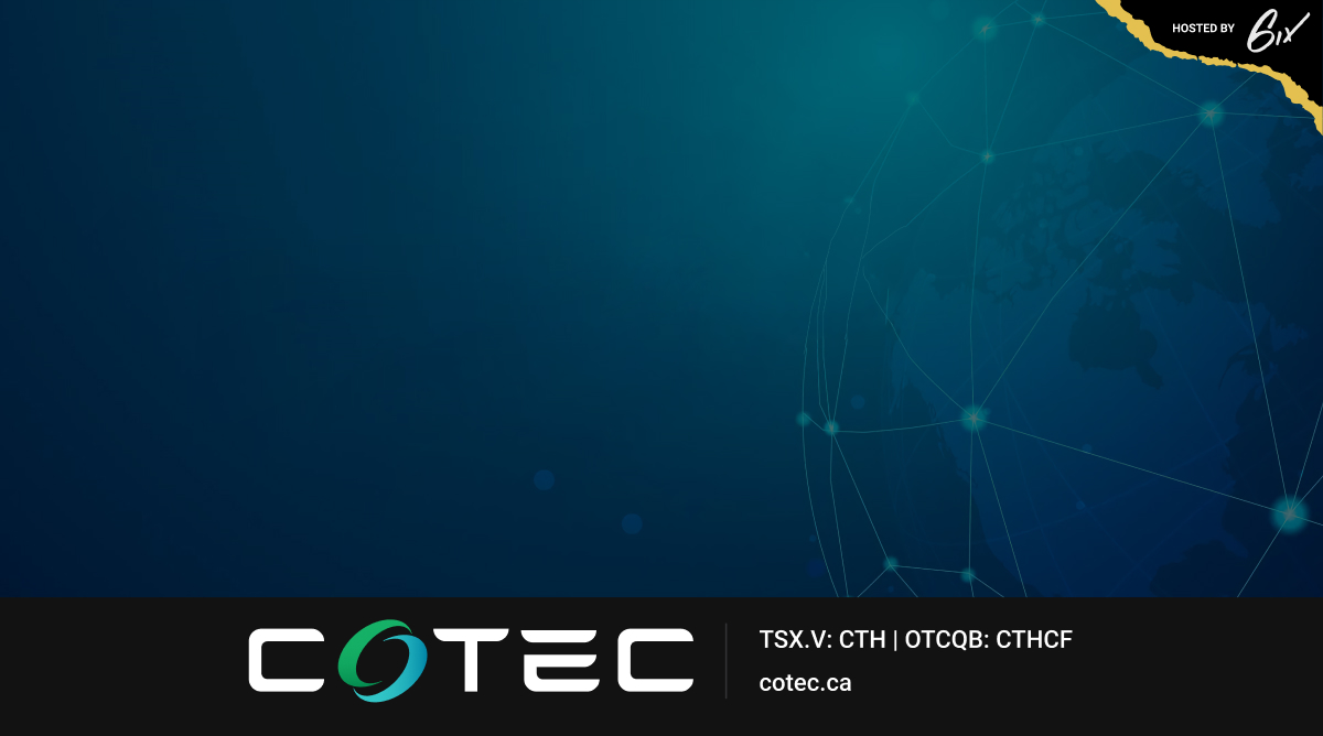 CoTec Provides Market Update