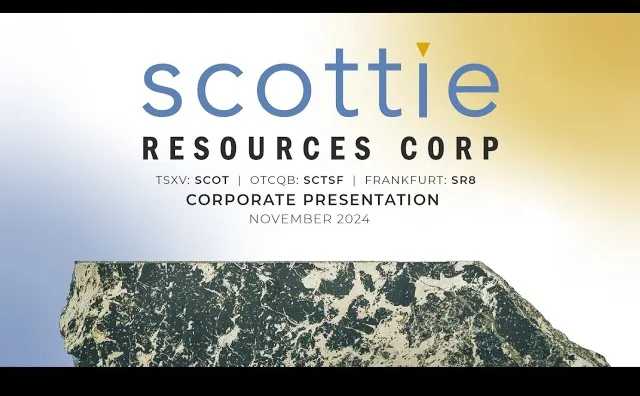 Scottie Resources | Corporate Update