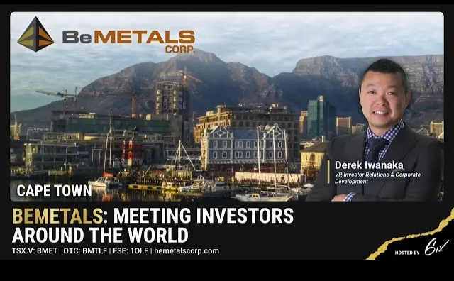 Meeting Investors Around The World With BeMetals