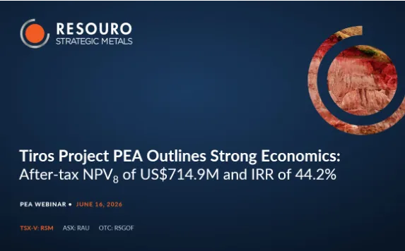 Resouro Tiros Project PEA Webinar