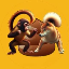 monkey shit inu logo